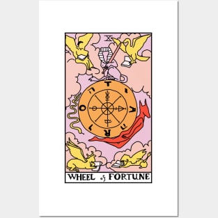 Wheel of Fortune Tarot Card Posters and Art